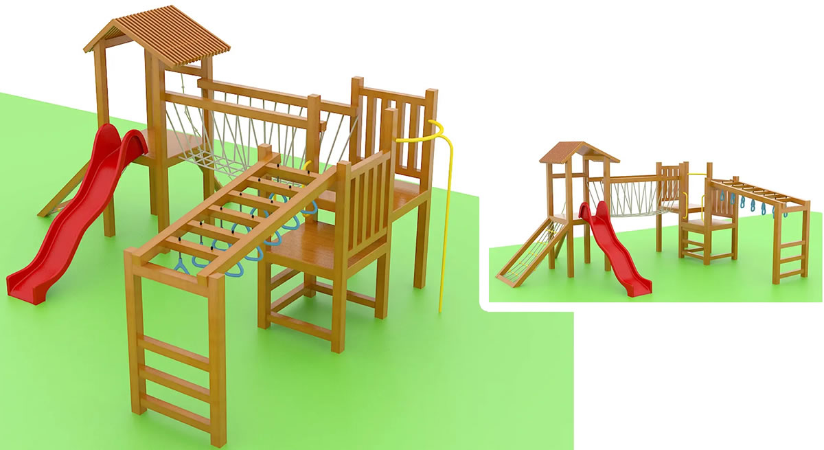 木質(zhì)滑梯設備廠家